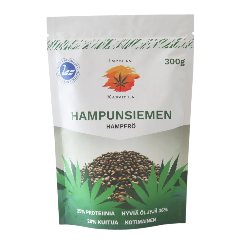 Impolan Kasvitilan Hampunsiemen 300g