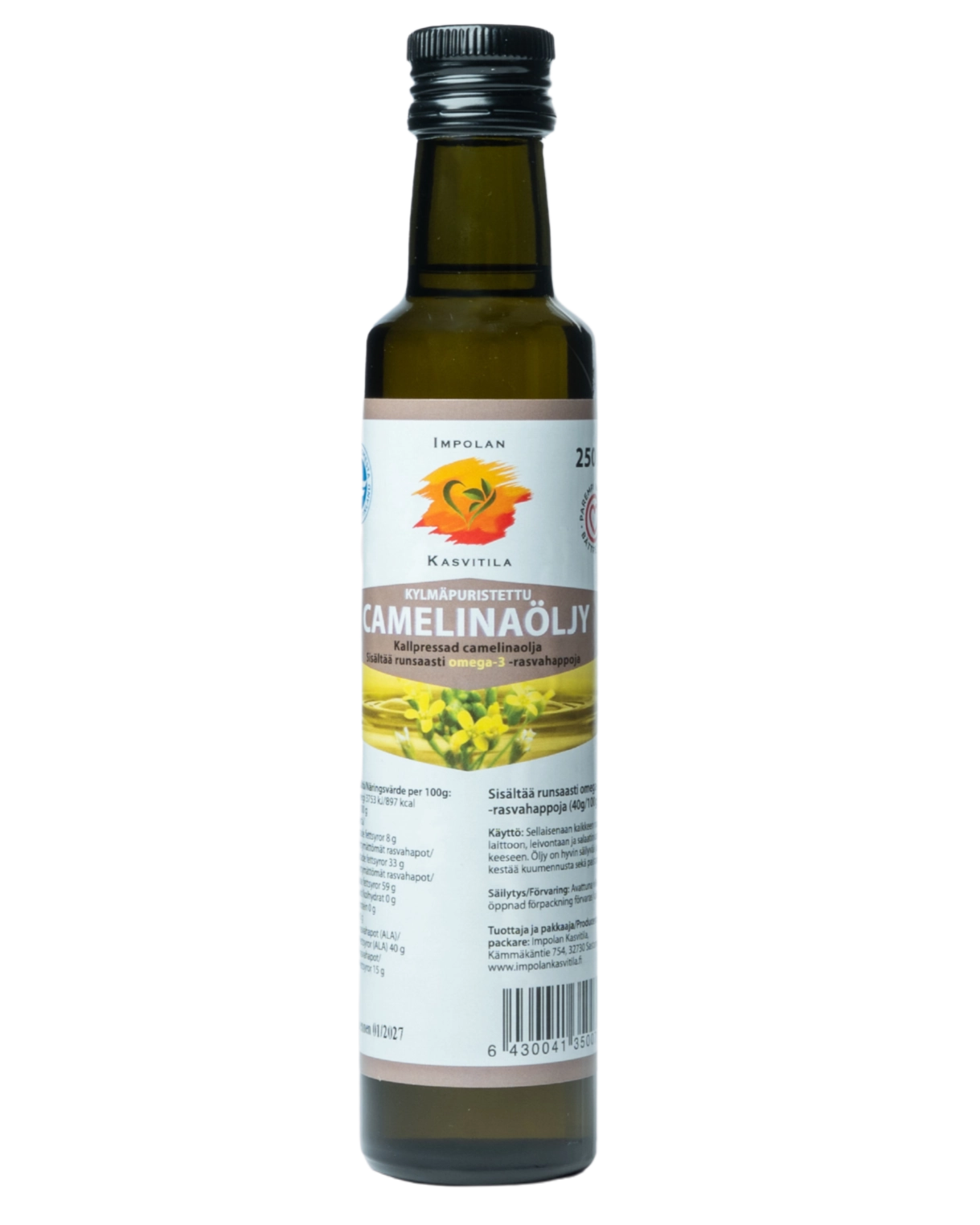 Camelina ljy Osta Suoraan Tuottajalta Impolan Kasvitila Camelina ljy Osta Suoraan Tuottajalta Impolan Kasvitila