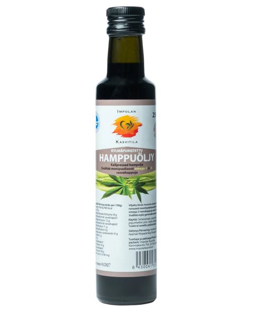 Impolan Kasvitilan Hamppuöljy 250ml
