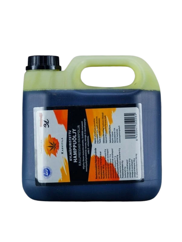 Impolan Kasvitilan Hamppuöljy 3L