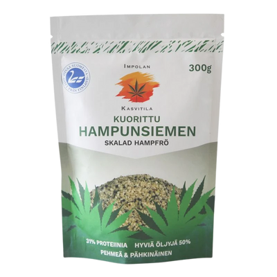 Kuorittu Hampunsiemen